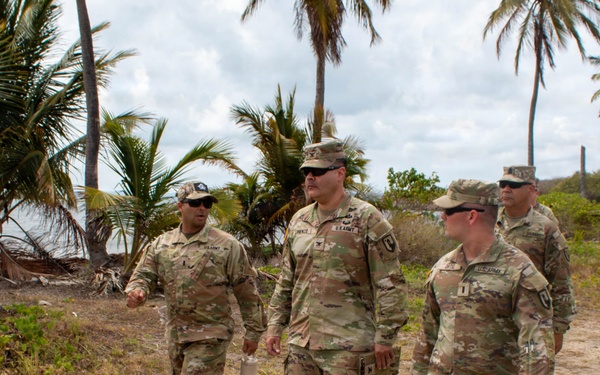 RSG Commander Visits Field Logistics Hub During Annual Training