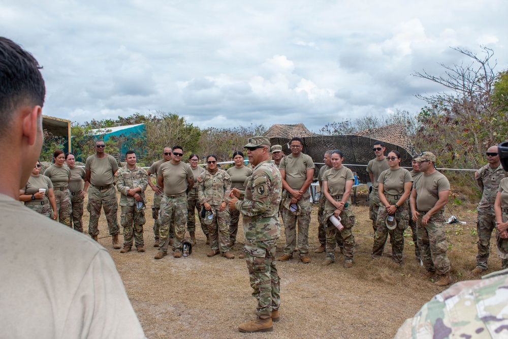 1473rd Quartermaster Company Establishes Field Logistics Hub During Annual Training