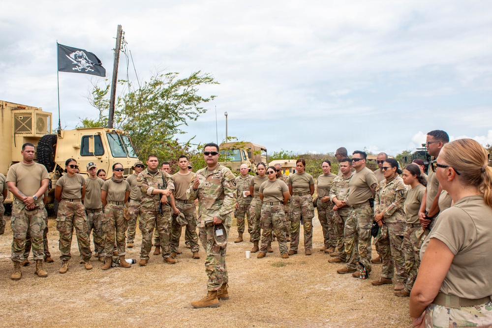 1473rd Quartermaster Company Establishes Field Logistics Hub During Annual Training