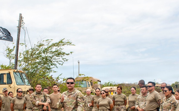 1473rd Quartermaster Company Establishes Field Logistics Hub During Annual Training