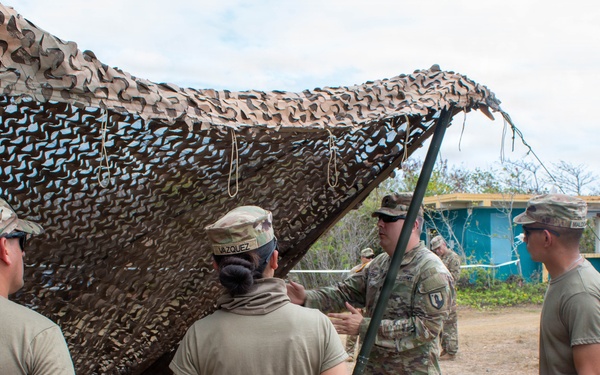 1473rd Quartermaster Company Leadership Reviews Operational Planning During Annual Training