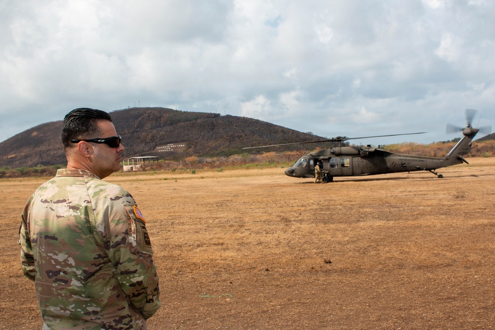 RSG Commander Visits Field Logistics Hub During Annual Training