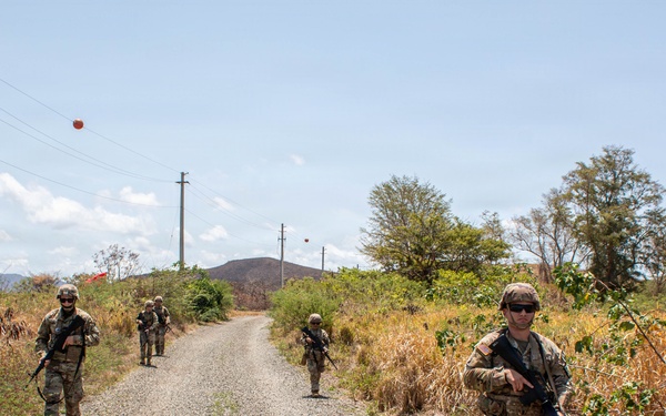 1065th Medical Company (Area Support) Conducts Integrated Medical Training Lane