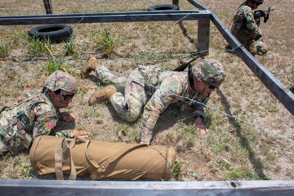 1065th Medical Company (Area Support) Conducts Integrated Medical Training Lane