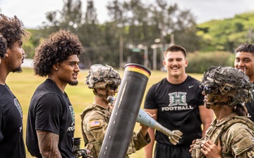 Tropic Lightning, Rainbow Warriors Attend a Community Engagement Event on Schofield Barracks, Hawaii