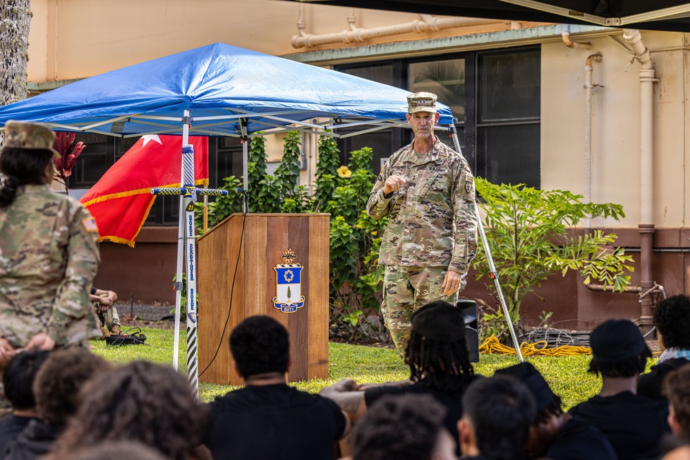 Tropic Lightning, Rainbow Warriors Attend a Community Engagement Event on Schofield Barracks, Hawaii