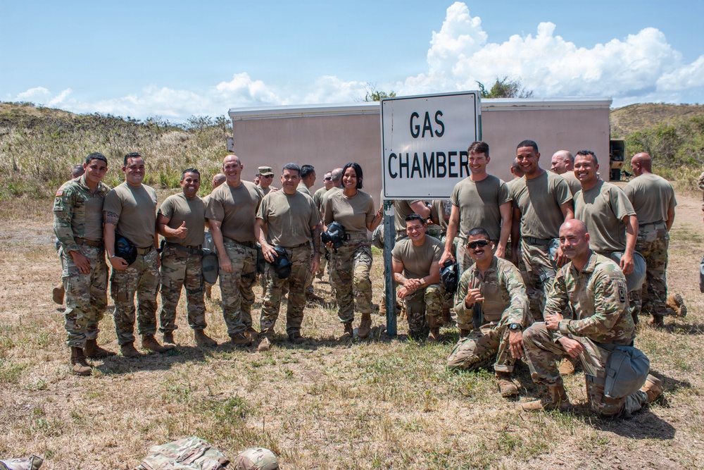 1st Battalion, 65th Infantry Regiment Soldiers Complete CBRN Training