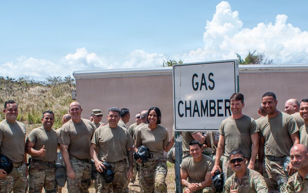 1st Battalion, 65th Infantry Regiment Soldiers Complete CBRN Training