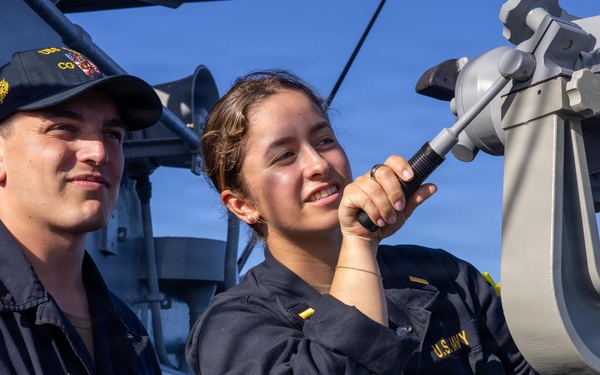Sailors stand watch during RIMPAC 2026