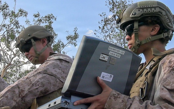 US Marines with MRF-D conduct mass casualty training event