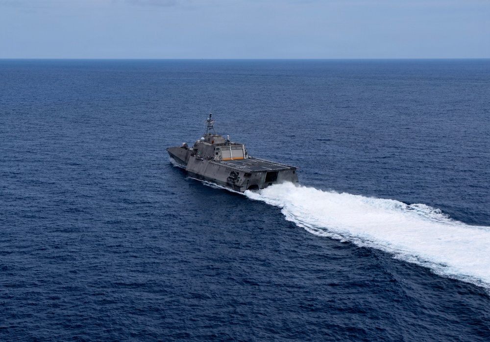 USS Santa Barbara Conducts PHOTOEX with Philippine Navy, Japan Maritime Self-Defense Forces