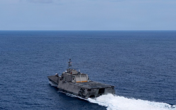 USS Santa Barbara Conducts PHOTOEX with Philippine Navy, Japan Maritime Self-Defense Forces