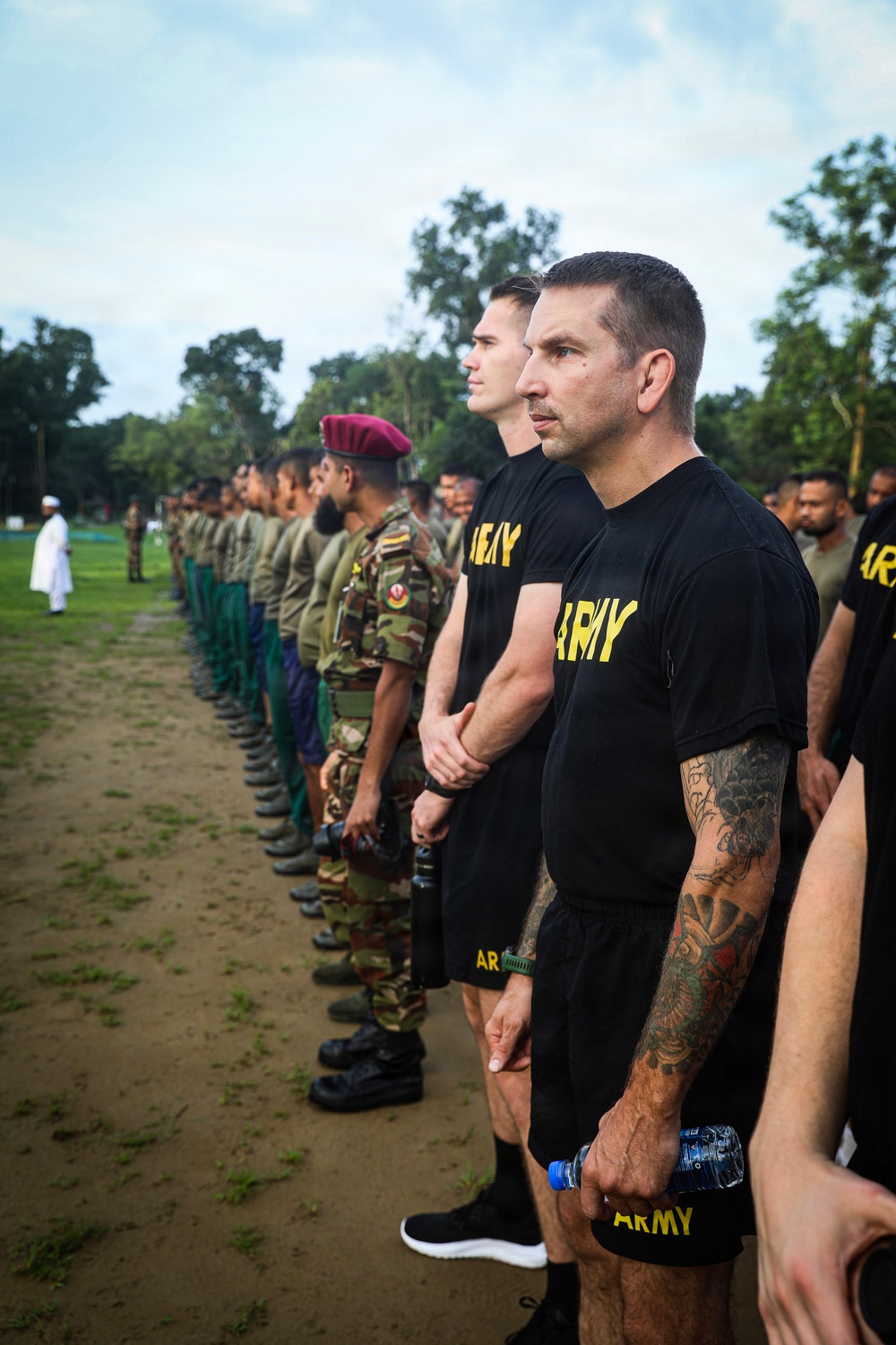 Physical Training Bonds U.S. Soldiers and Partners in Bangladesh