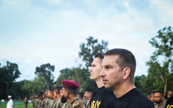 Physical Training Bonds U.S. Soldiers and Partners in Bangladesh
