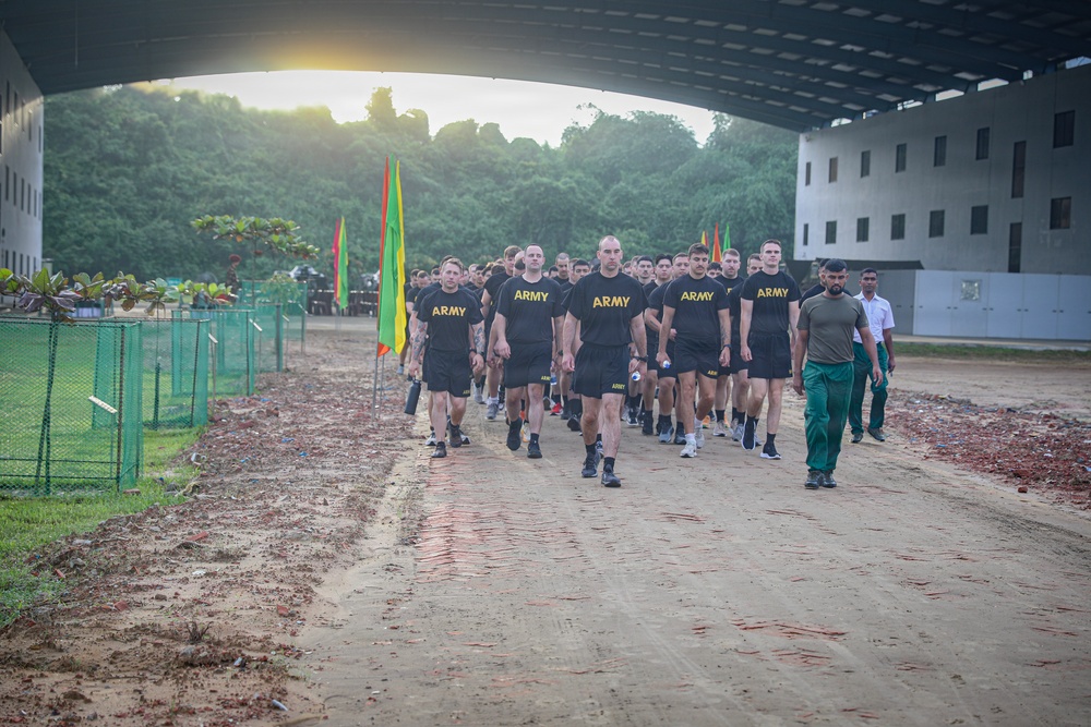 Physical Training Bonds U.S. Soldiers and Partners in Bangladesh