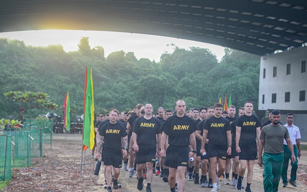 Physical Training Bonds U.S. Soldiers and Partners in Bangladesh