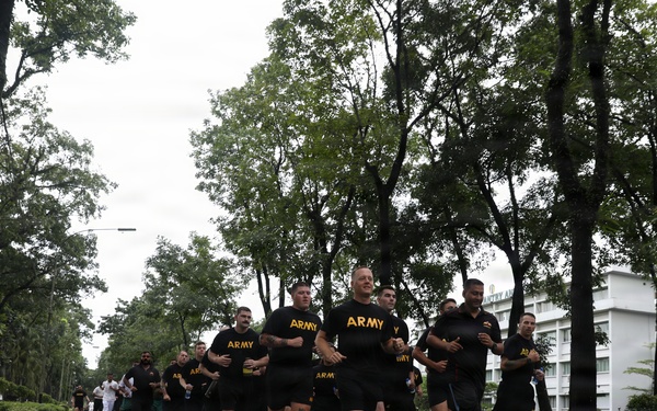 Physical Training Bonds U.S. Soldiers and Partners in Bangladesh
