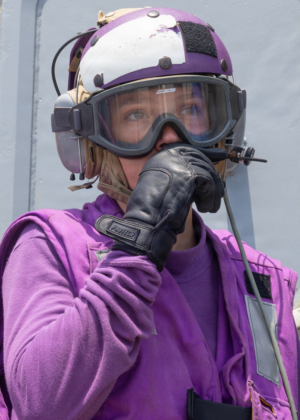 Flight Operations Aboard USS Ross