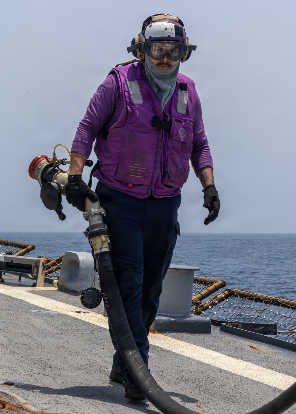 Flight Operations Aboard USS Ross