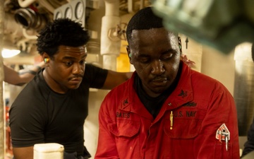 Delbert D. Black Performs Maintenance