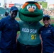Rear Adm. Michael Platt First Pitch at Fenway Park