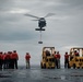 IKE conducts ammunition onload in the Atlantic Ocean