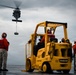 Ike conducts ammunition onload in the Atlantic Ocean