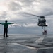 IKE conducts ammunition onload in the Atlantic Ocean