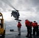 IKE conducts ammunition onload in the Atlantic Ocean