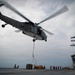 IKE conducts ammunition onload in the Atlantic Ocean