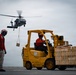 IKE conducts ammunition onload in the Atlantic Ocean