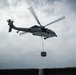 Ike conducts ammunition onload in the Atlantic Ocean