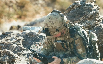 Soldiers employ NGC2 during Project Convergence Capstone 6