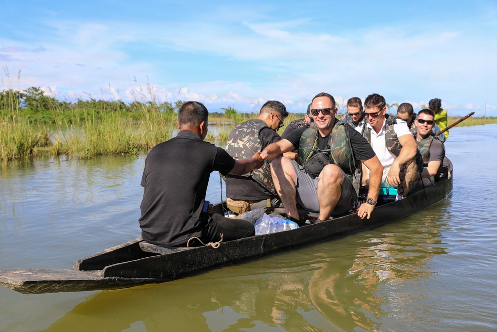 U.S. Army Soldiers Enjoy a Recreational Day in Bangladesh