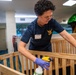Service Members Volunteer at Ronald McDonald House