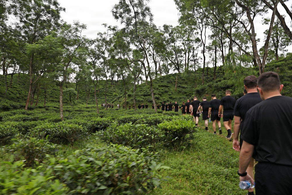 From Sweat to Tea: U.S. and Bangladeshi Forces Build Connections in the Field