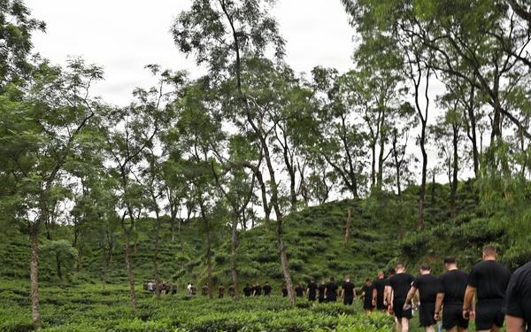 From Sweat to Tea: U.S. and Bangladeshi Forces Build Connections in the Field