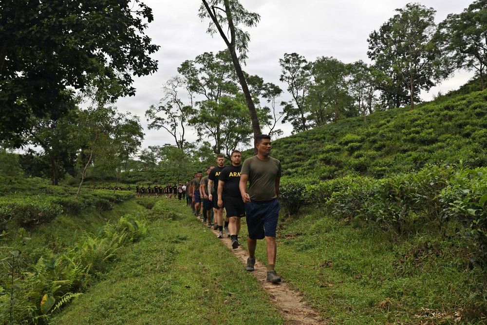 From Sweat to Tea: U.S. and Bangladeshi Forces Build Connections in the Field