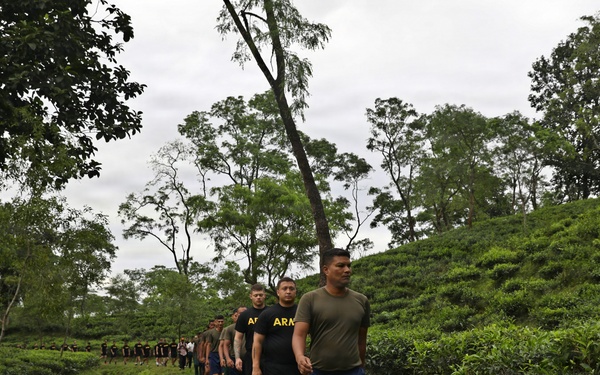 From Sweat to Tea: U.S. and Bangladeshi Forces Build Connections in the Field