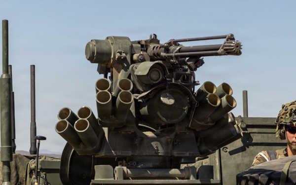 U.S. Army soldier experiments with L-band Tactical Satellite during PC-C6