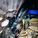 Navy Divers and EOD Technicians Conduct a Shipboard Response Drill
