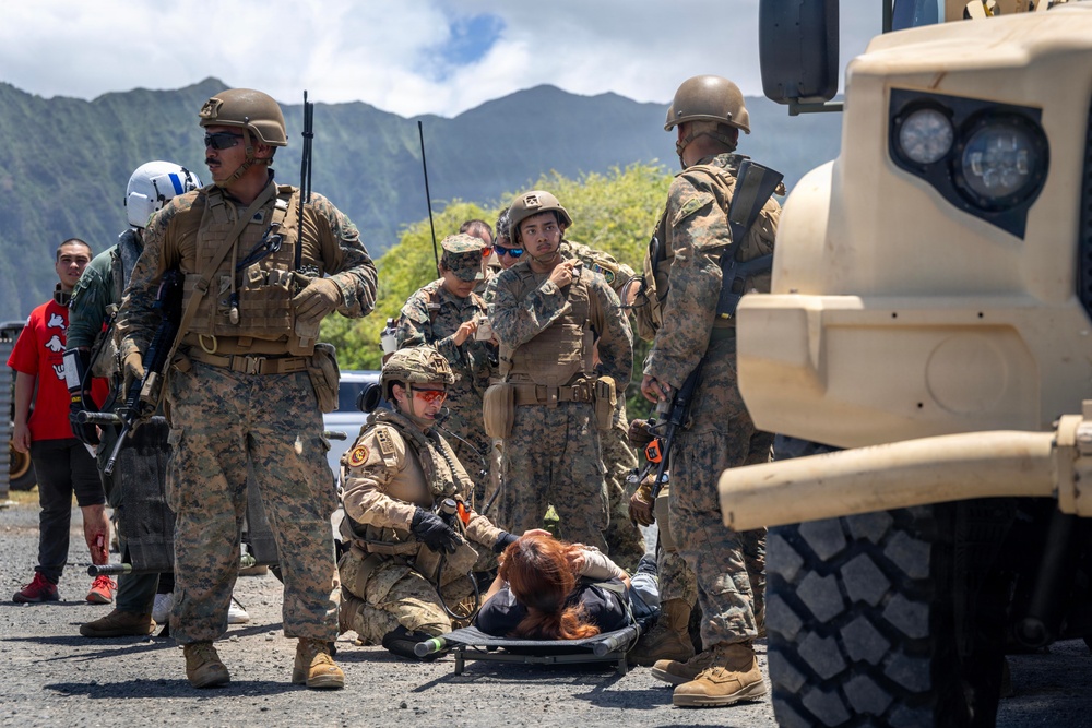 25th CAB supports joint noncombatant evacuation operations drill during RIMPAC 2026