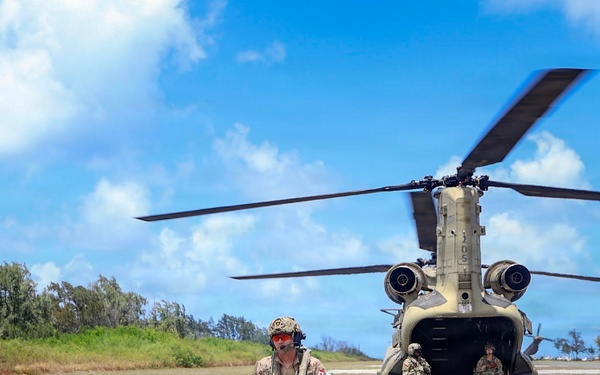 25th CAB supports joint noncombatant evacuation operations drill during RIMPAC 2026