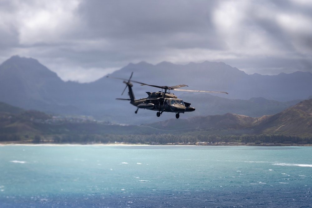 25th CAB supports joint noncombatant evacuation operations drill during RIMPAC 2026