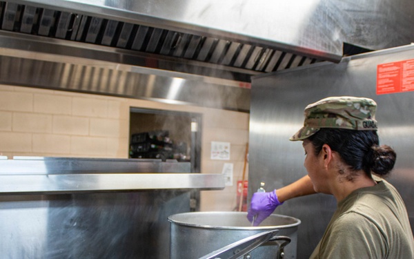295th Quartermaster Field Feeding Platoon Powers the Mission