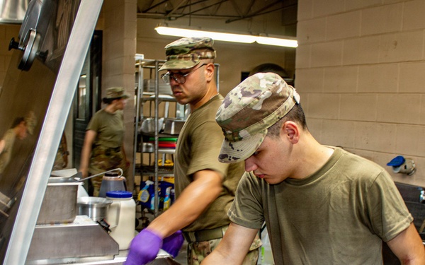 295th Quartermaster Field Feeding Platoon Powers the Mission