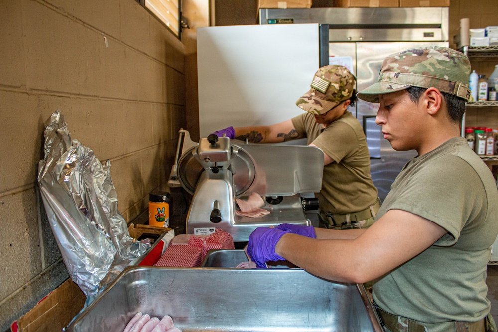 295th Quartermaster Field Feeding Platoon Powers the Mission