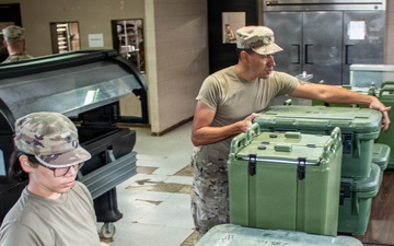 295th Quartermaster Field Feeding Platoon Powers the Mission