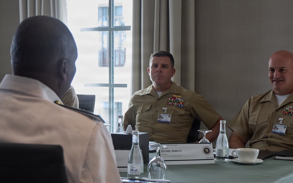 MARFOREUR/AF Commander, Kenyan Brig. Gen. discuss maritime security at AMFS 2026