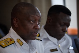MARFOREUR/AF Commander, Kenyan Brig. Gen. discuss maritime security at AMFS 2026
